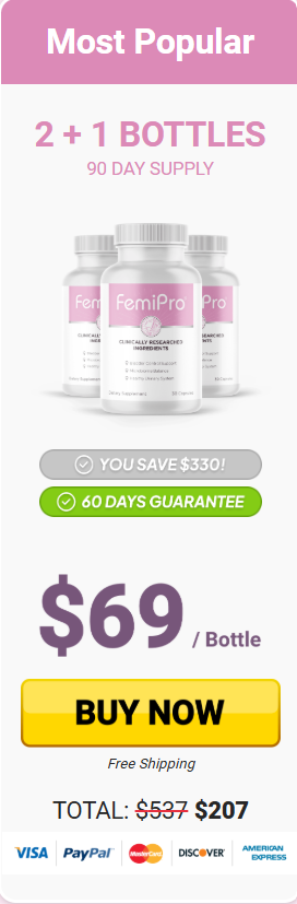 FemiPro 4 bottle discount